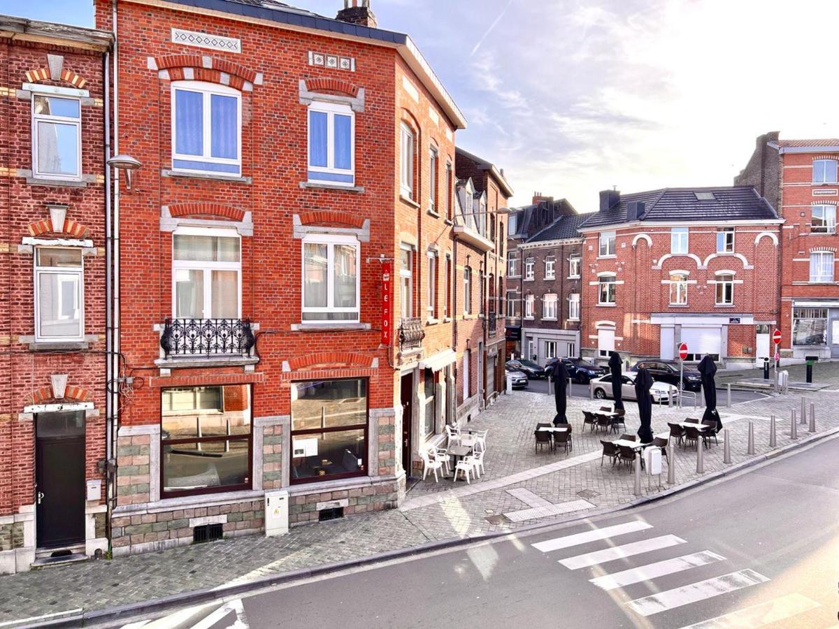 White Apartment, 2 Chambre-Arrivee Autonome-Wifi Rapide Liège Exterior foto